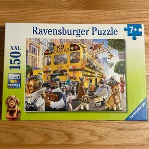 Ravensburger Yellow School Bus Dogs Puzzle - 150 Pieces